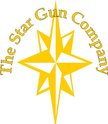 The Star Gun Company large text logo.
